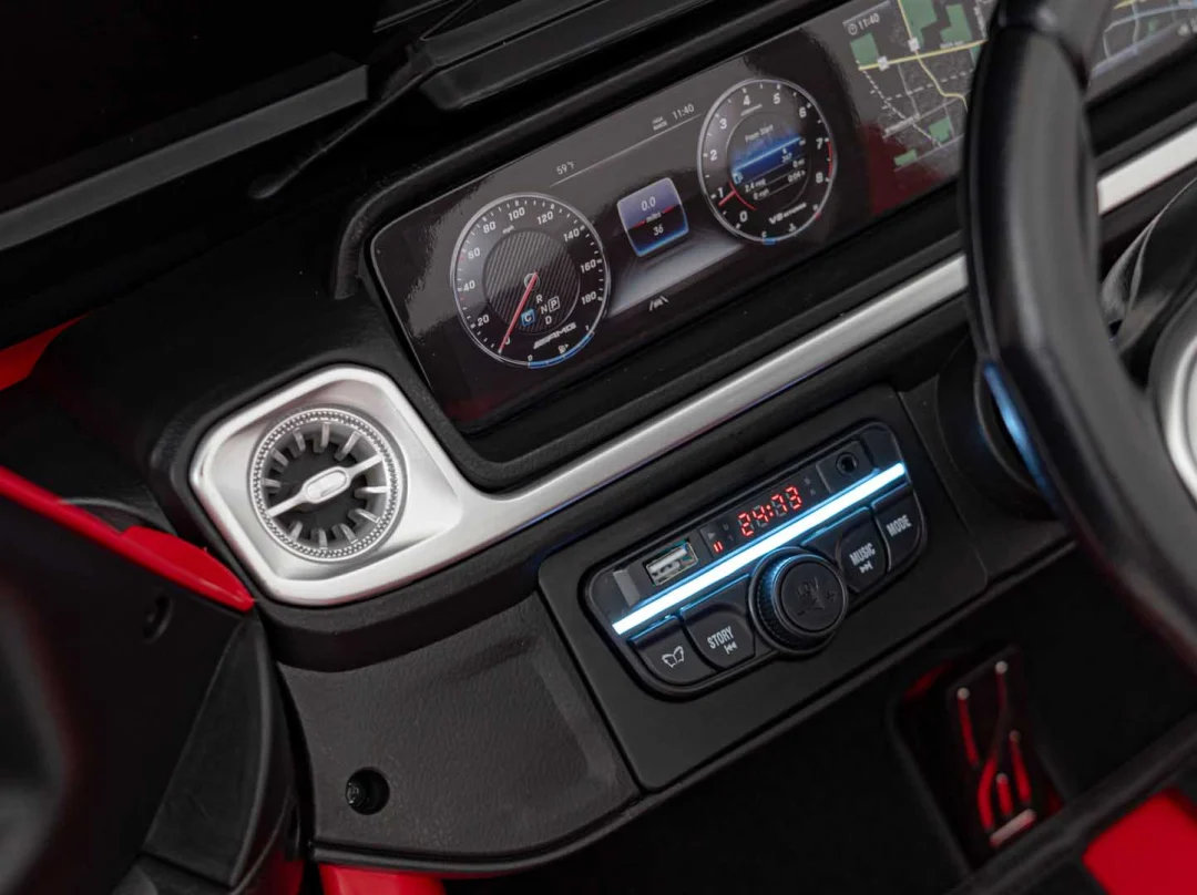 Vozilo Mercedes Benz G63 AMG XXL Crveno_15