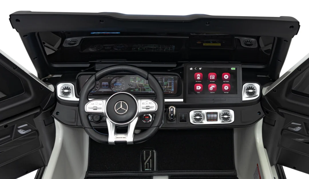 Vozilo Mercedes Benz G63 AMG XXL STRONG MP4 bijela boja_11