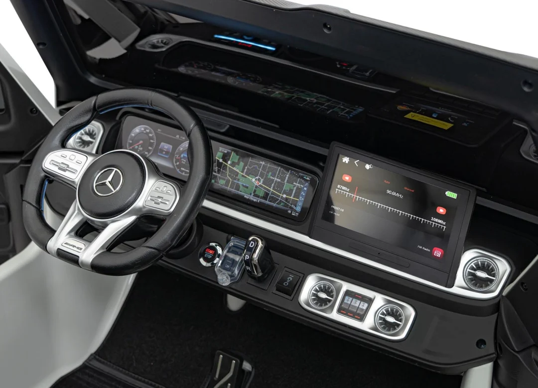 Vozilo Mercedes Benz G63 AMG XXL STRONG MP4 bijela boja_13