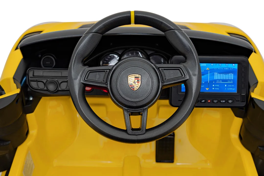 Vozilo Porsche Spyder RS 718 Žuti MP4, žuta_13