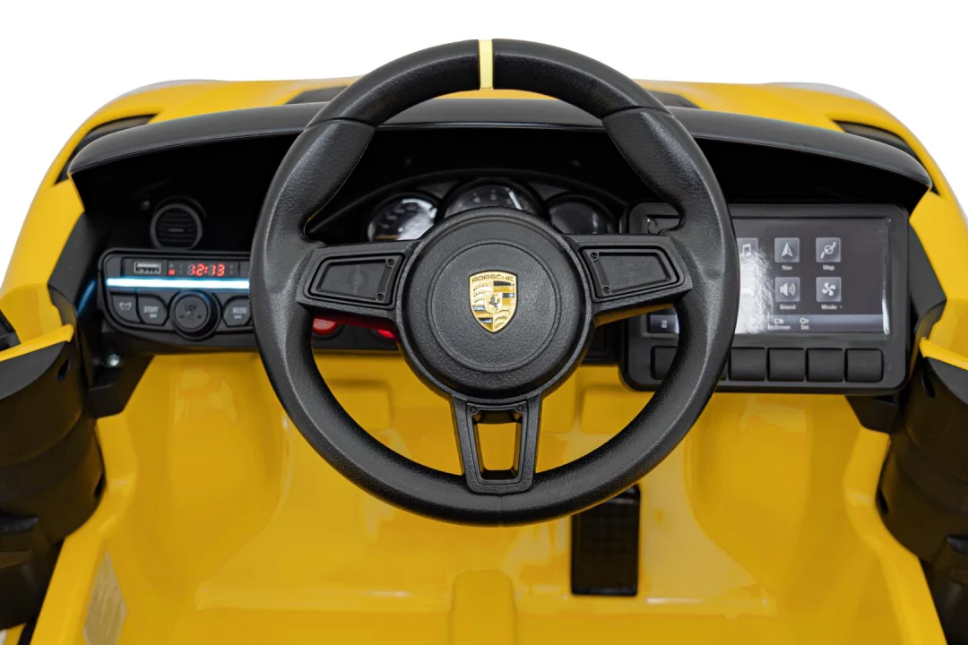 Vozilo Porsche Spyder RS 718 Žuti sportski automobil, žuta_15