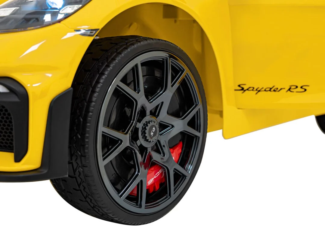 Vozilo Porsche Spyder RS 718 Žuti sportski automobil, žuta_20