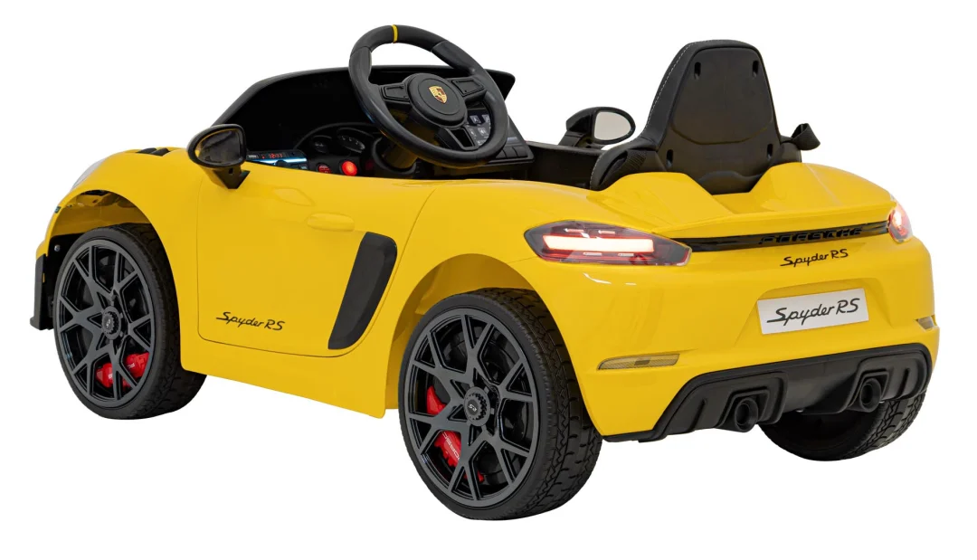 Vozilo Porsche Spyder RS 718 Žuti sportski automobil, žuta_7