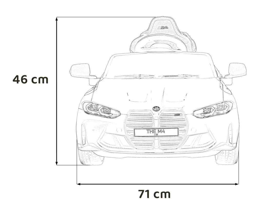 Vozilo, automobil BMW M4 Bijela_2