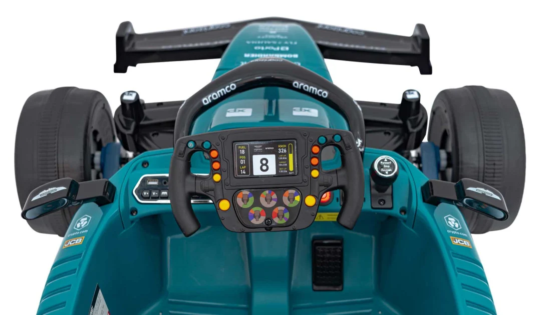 Vozilo, bolid Formule 1 Aston Martin Cognizant Aramco, zelena_12