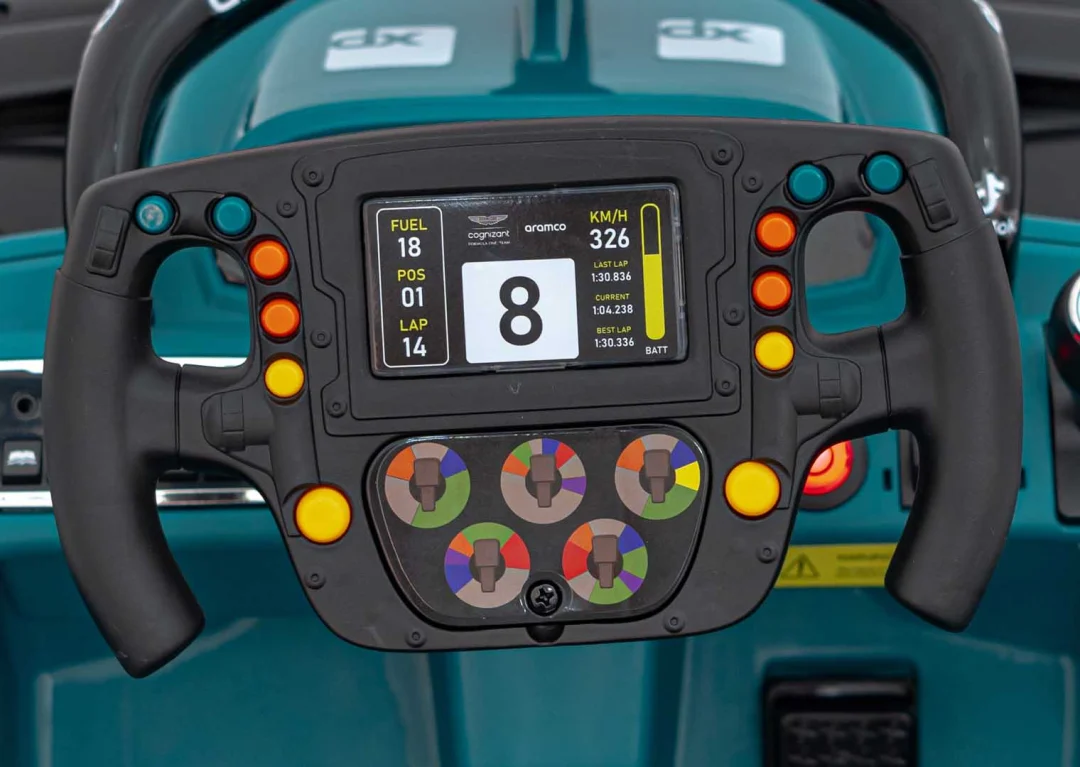 Vozilo, bolid Formule 1 Aston Martin Cognizant Aramco, zelena_14