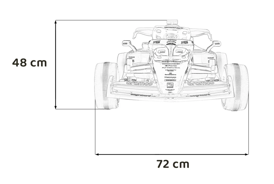 Vozilo, bolid Formule 1 Aston Martin Cognizant Aramco, zelena_2