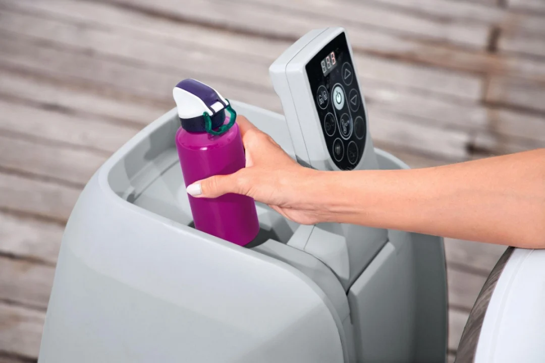 Vrtna hidromasažna kada Hawaii Lay-Z-Spa AirJet BESTWAY za 6 osoba + filter + navlaka + ChemConnect_10