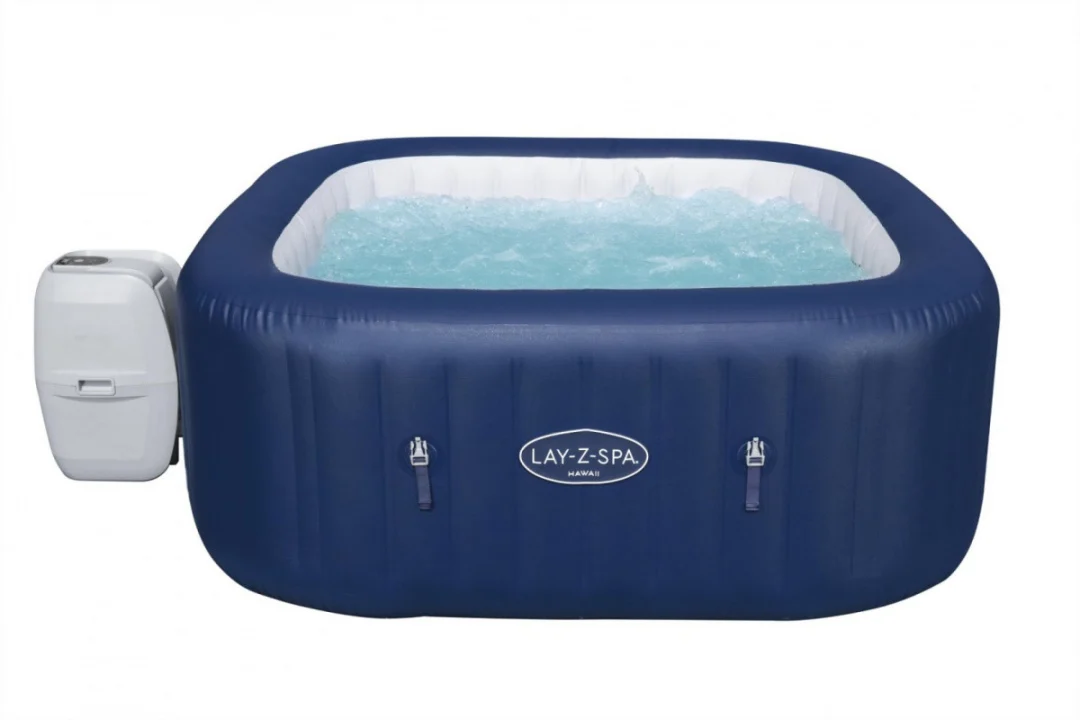 Vrtna hidromasažna kada Hawaii Lay-Z-Spa AirJet BESTWAY za 6 osoba + filter + navlaka + ChemConnect_2