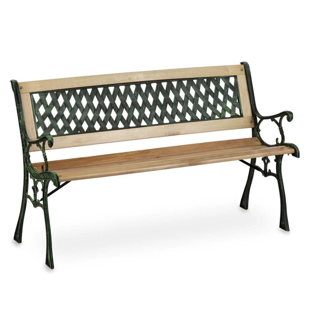 Vrtna klupa s naslonom 124 x 74 x 43 cm Sofa Fusio_2