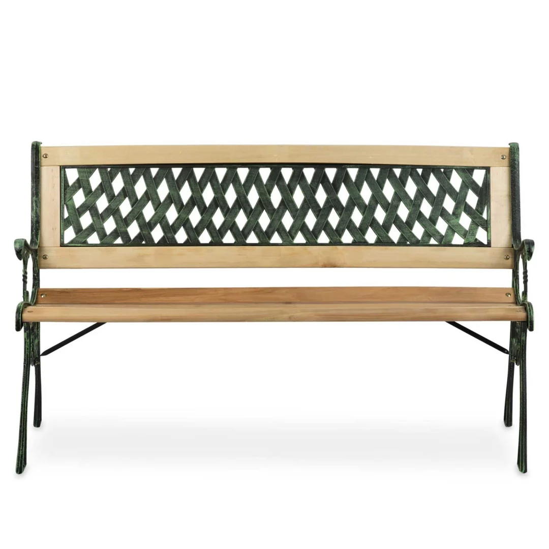 Vrtna klupa s naslonom 124 x 74 x 43 cm Sofa Fusio_4