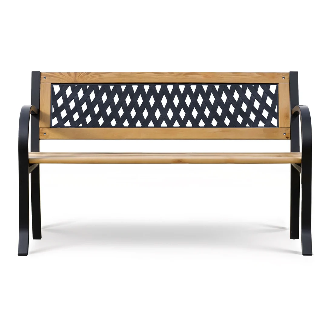 Vrtna klupa s naslonom 125 x 77 x 49 cm Elion Sofa_3