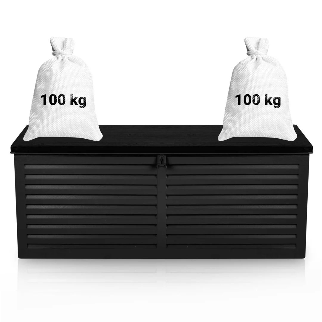 Vrtna kutija 143,5 × 57 × 53,5 cm 390 l crna_15