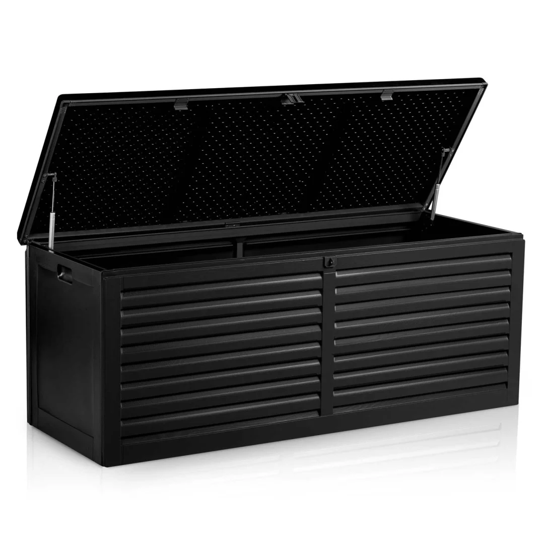 Vrtna kutija 143,5 × 57 × 53,5 cm 390 l crna_2