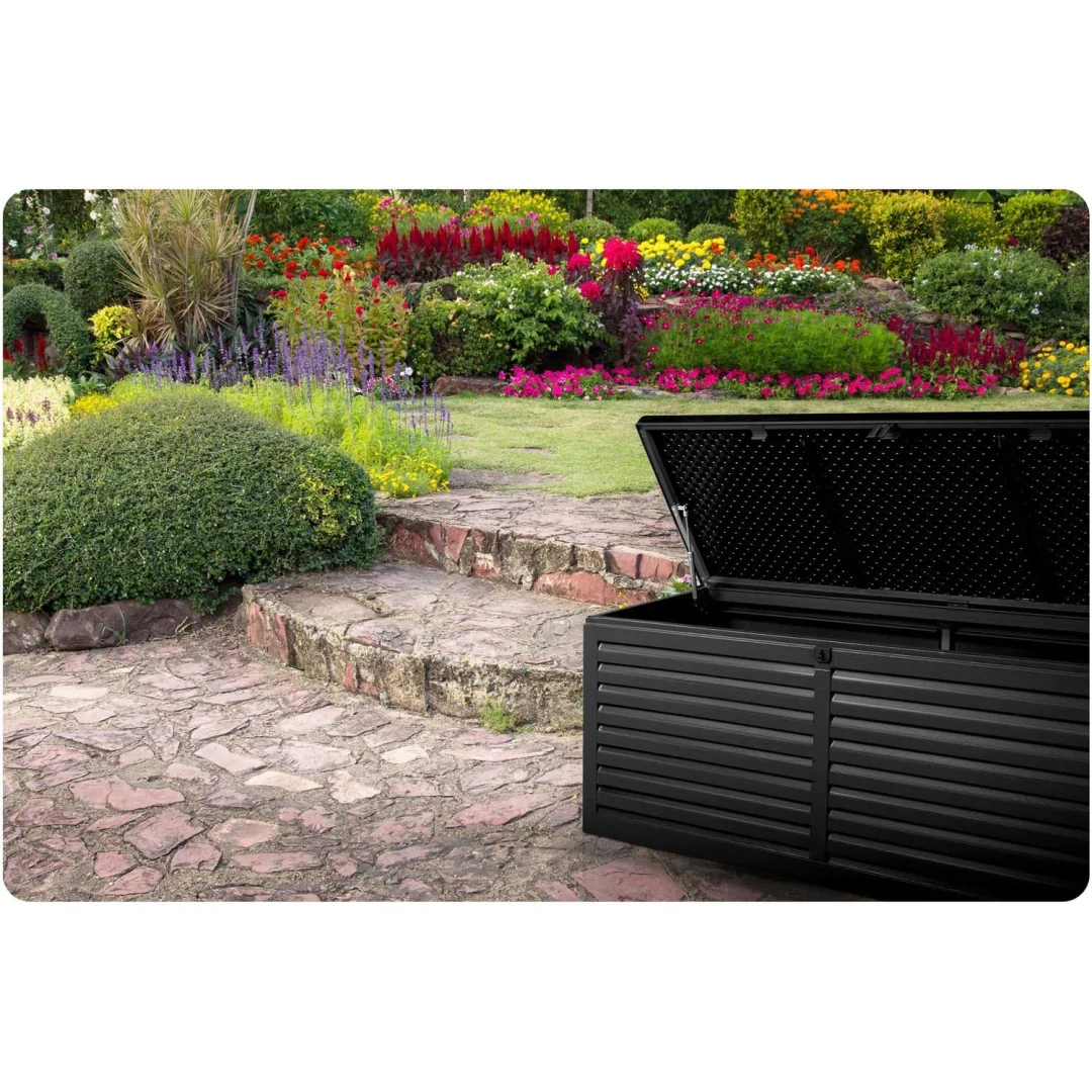 Vrtna kutija 143,5 × 57 × 53,5 cm 390 l crna_5