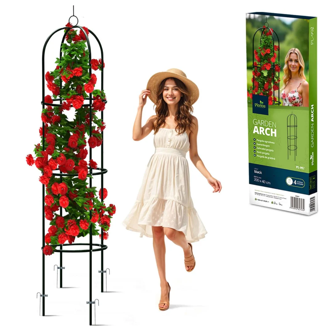 Vrtna pergola stup 200 cm Plonos PL-992, crvena, var. 499201_1