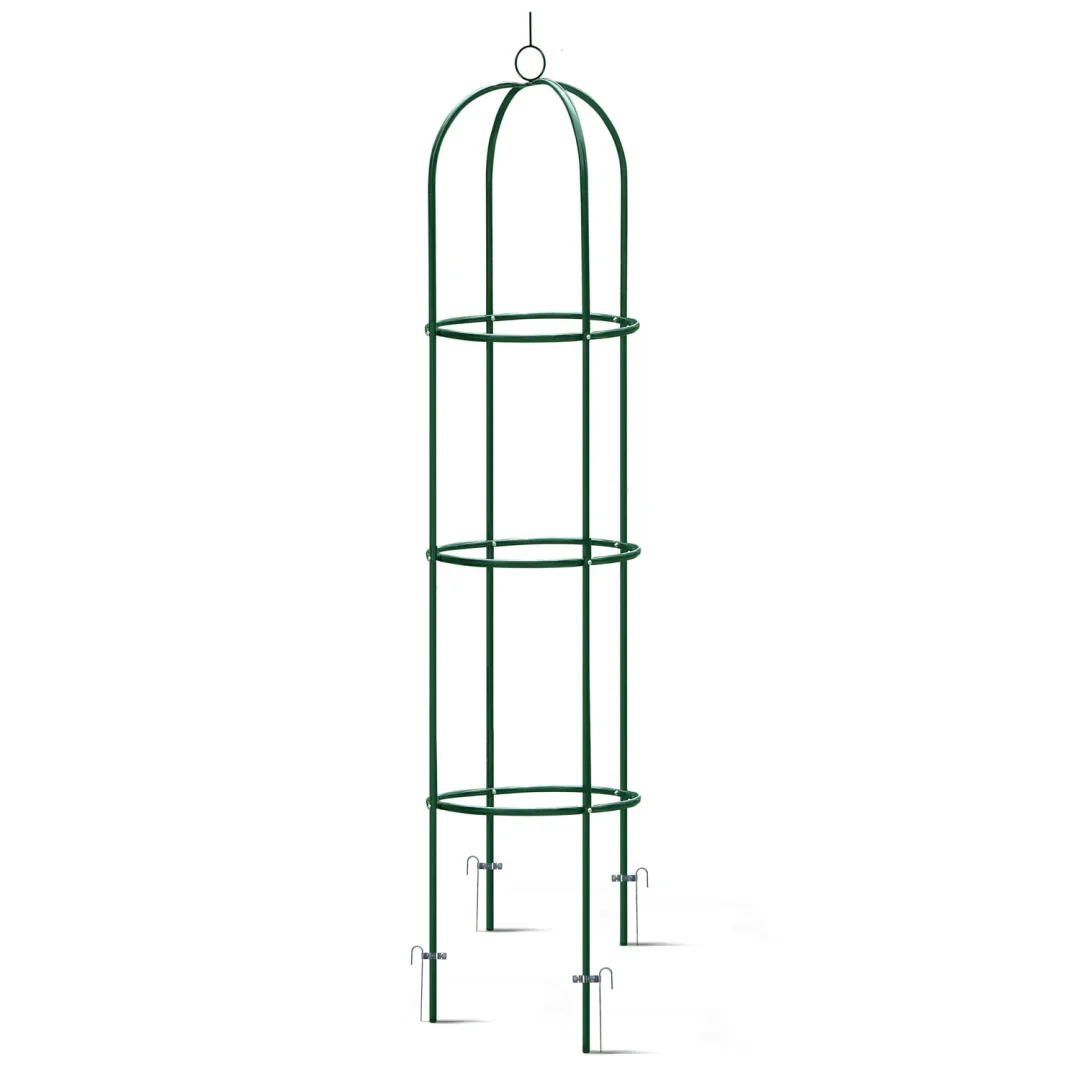 Vrtna pergola stup 200 cm Plonos PL-992, crvena_2