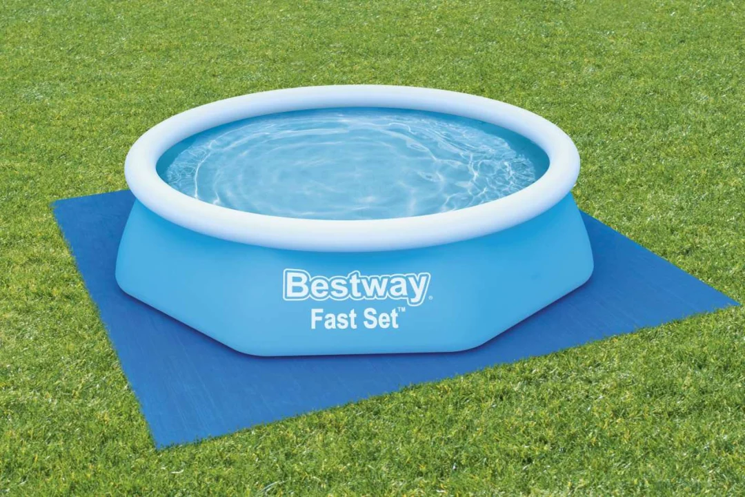 Vrtna prostirka za bazen 244 cm/8 ft BESTWAY 274 x 274 cm, PKR_16820_6