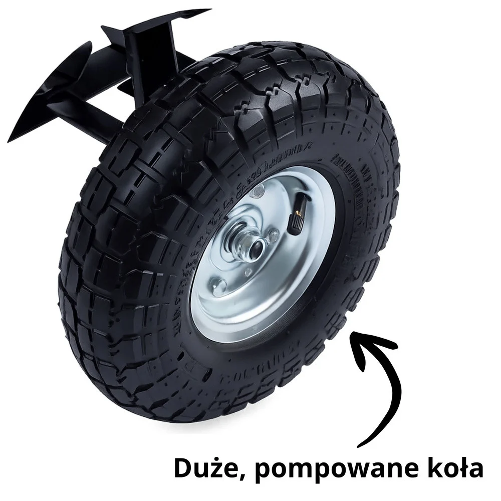 Vrtna transportna kolica, odvojiva nagibna pladanj, zelena, 120 kg_11