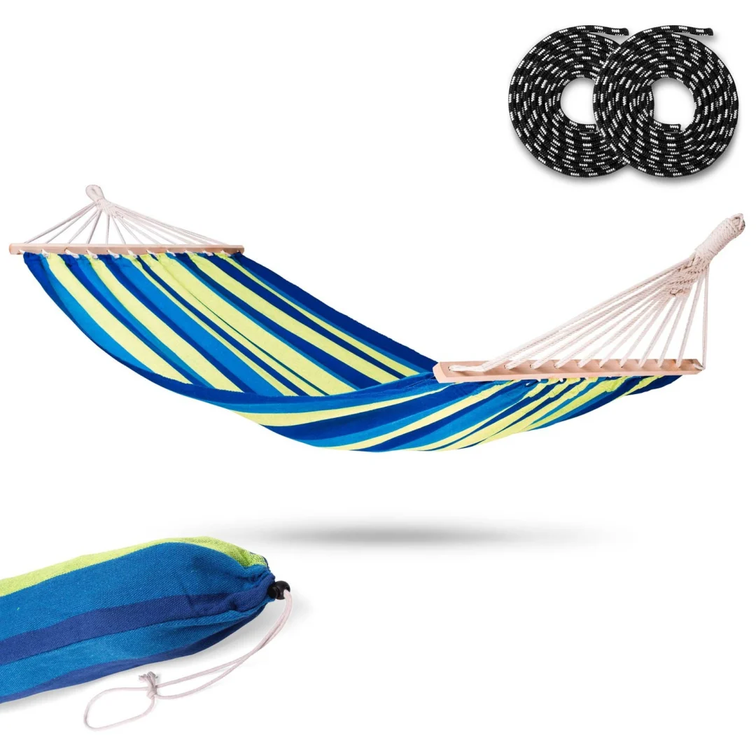 Vrtna viseća mreža 200 x 100 cm Bahama sofa za jednu osobu_4