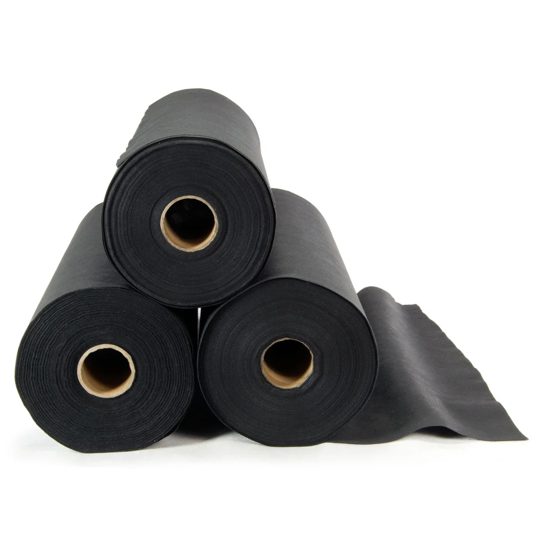 Vrtni agrotekstil 1,6 m x 100 m 90 g/m2 + 100 Plonos iglica (netkani) - crni_10