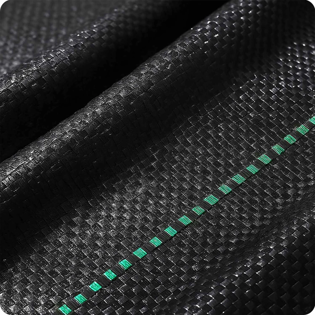 Vrtni agrotekstil 1,6 m x 100 m 90 g/m2 + 100 Plonos iglica (tkani) - crni_5