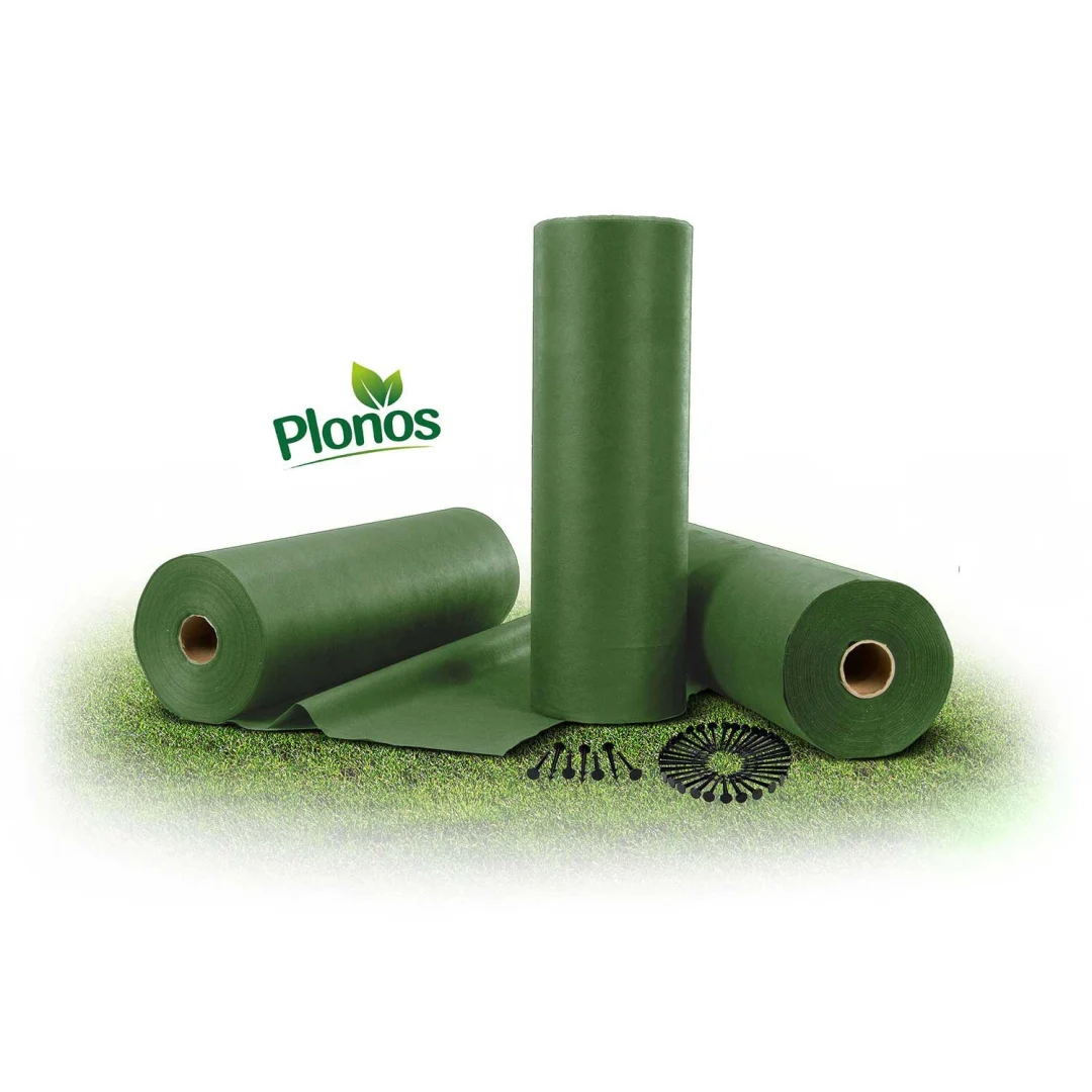 Vrtni agrotekstil 1,6 m x 50 m + 100 Plonos iglica - zeleni (490201)_9
