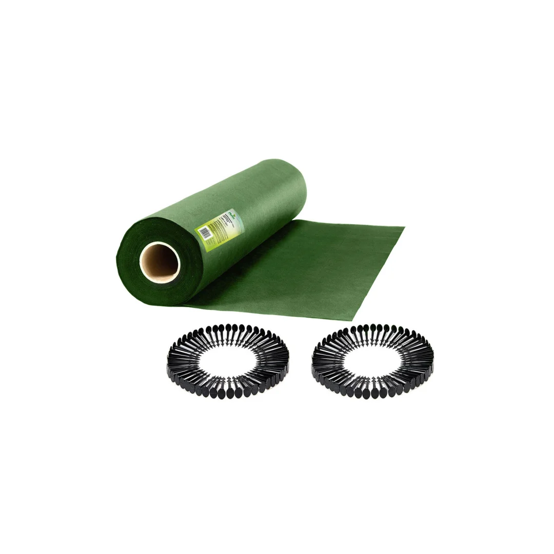 Vrtni agrotekstil 1,6 m x 50 m 70 g/m2 + 100 Plonos iglica - zeleni_6