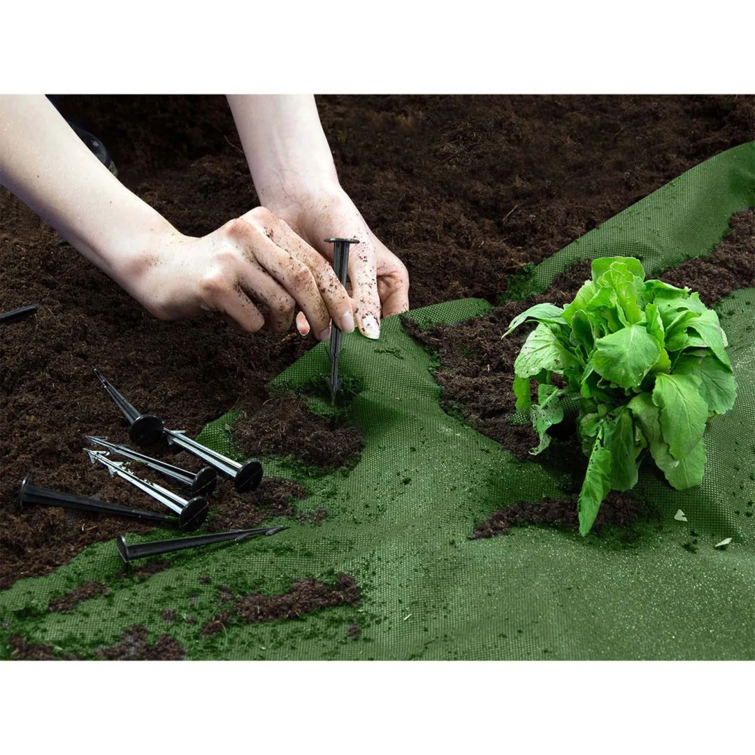 Vrtni agrotekstil 1,6 m x 50 m 70 g/m2 + 100 Plonos iglica - zeleni_8