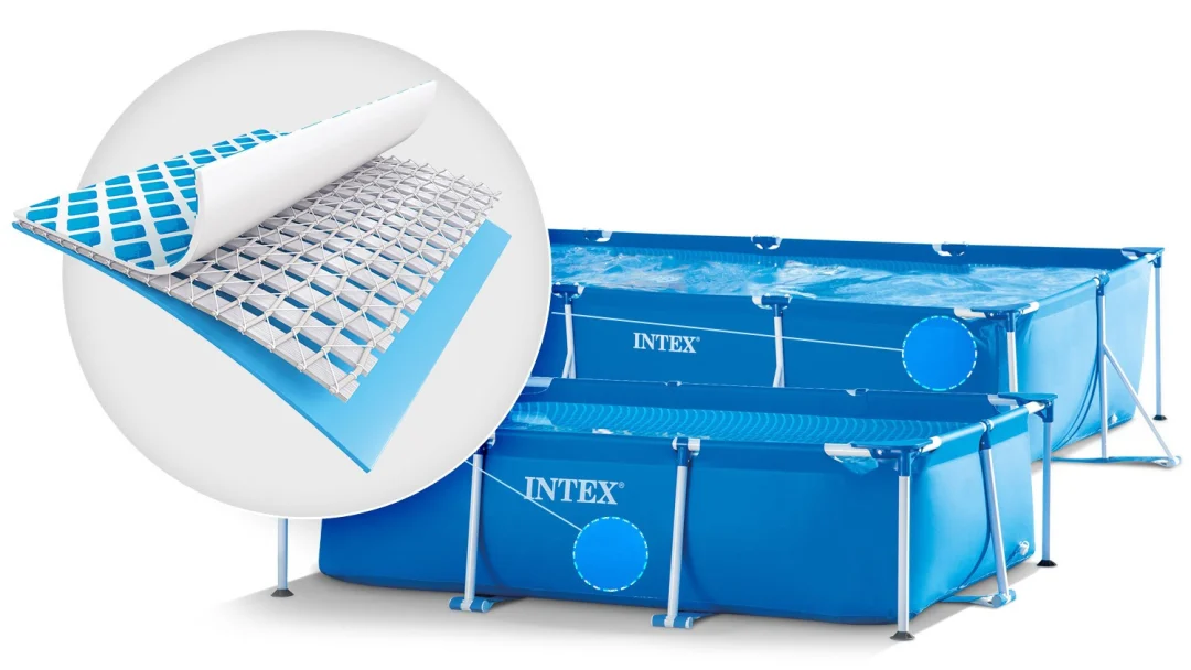 Vrtni bazen s okvirom 260 x 160 x 65 cm 2 u 1 INTEX 28271_4