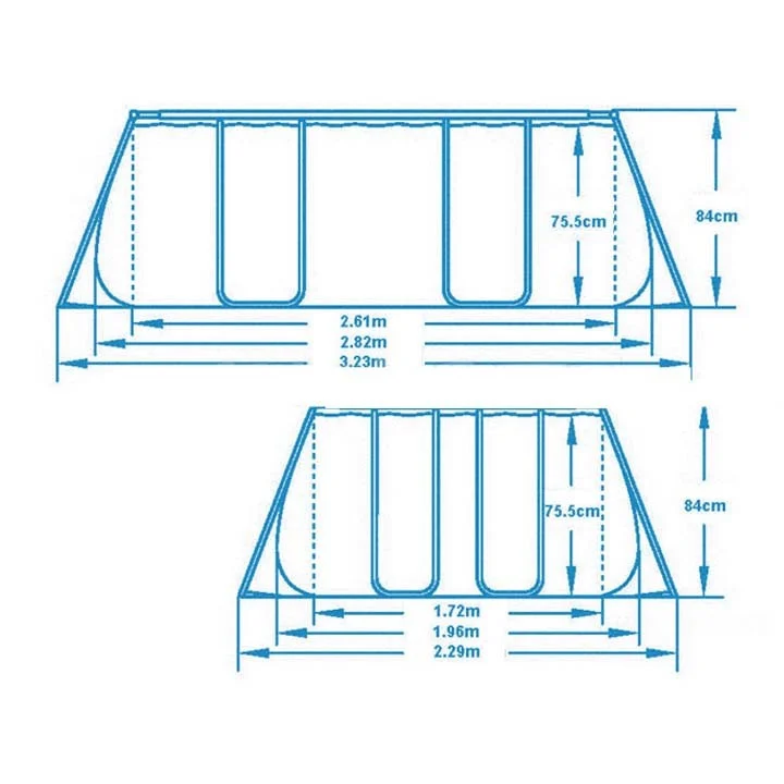 Vrtni bazen s okvirom 282 x 196 x 84 cm 16-u-1 Bestway 56629_5