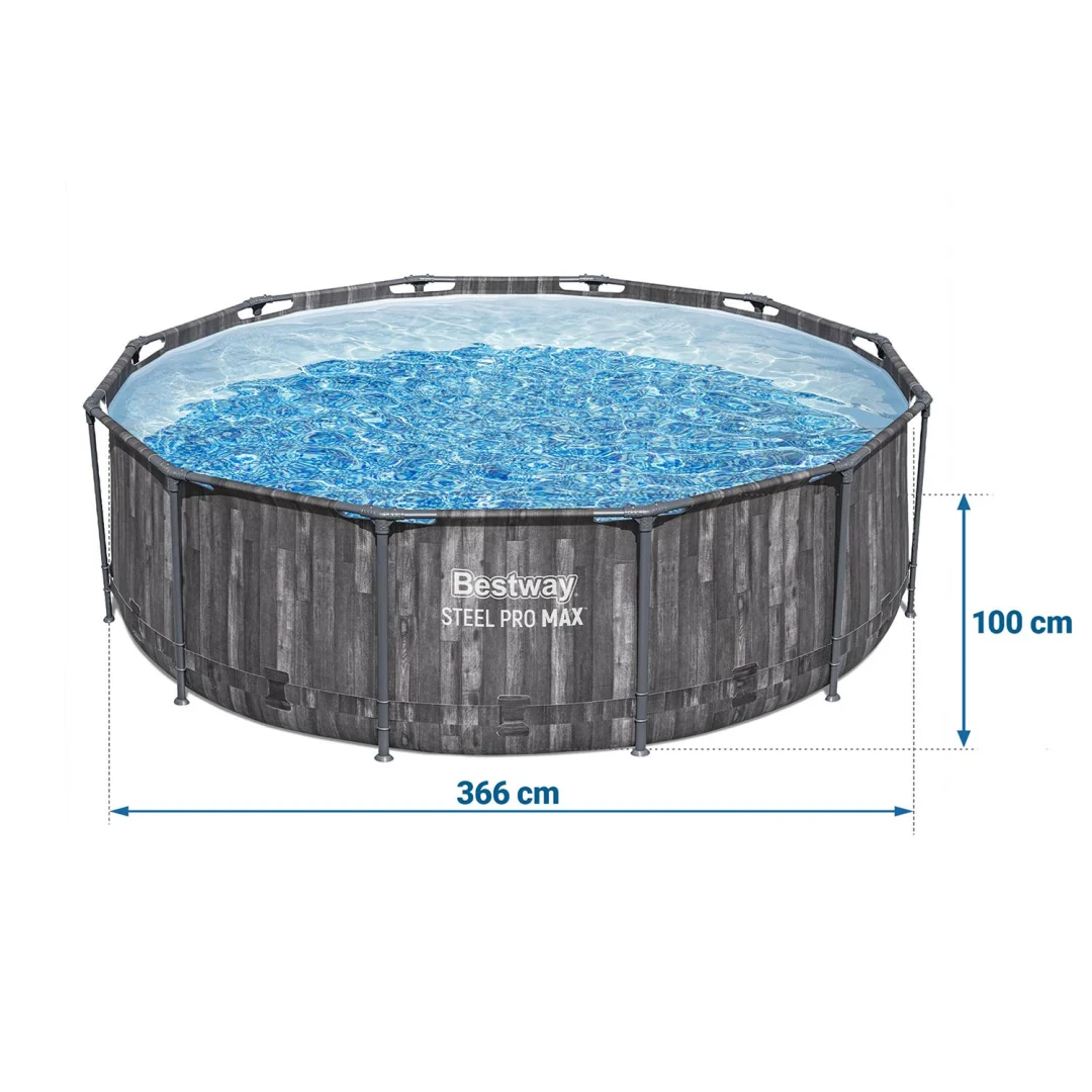 Vrtni bazen s okvirom 366 x 100 cm 10-u-1 Bestway 5614X_9