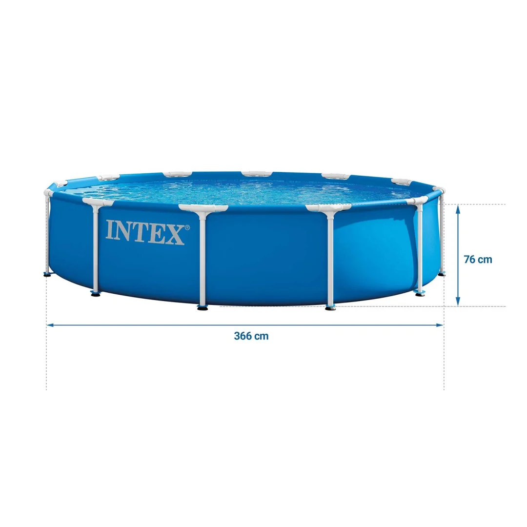 Vrtni bazen s okvirom 366 x 76 cm INTEX 28210ND_4