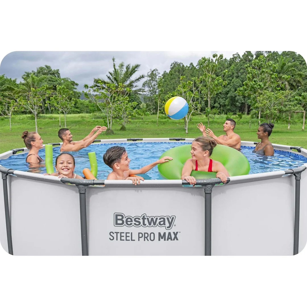 Vrtni bazen s okvirom 396 x 122 cm 11-u-1 Bestway 5618W_2