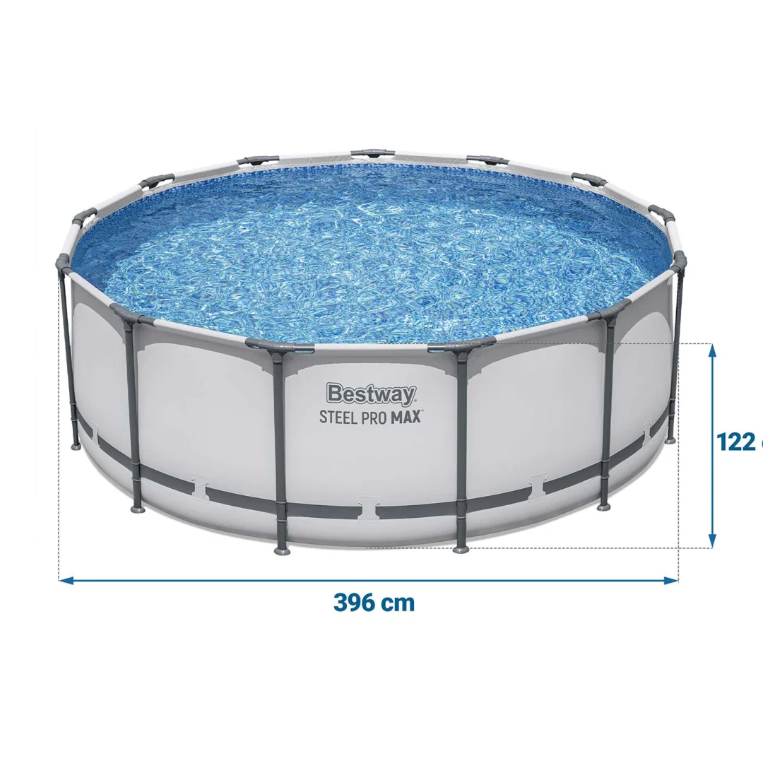 Vrtni bazen s okvirom 396 x 122 cm 18-u-1 Bestway 5618W_9