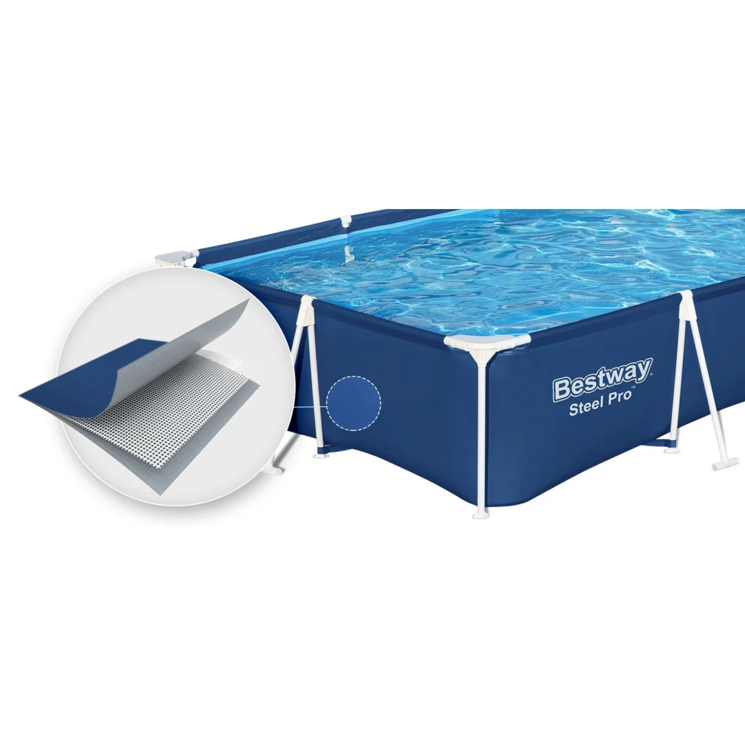 Vrtni bazen s okvirom 400 x 211 x 81 cm 4-u-1 Bestway 56405N_12