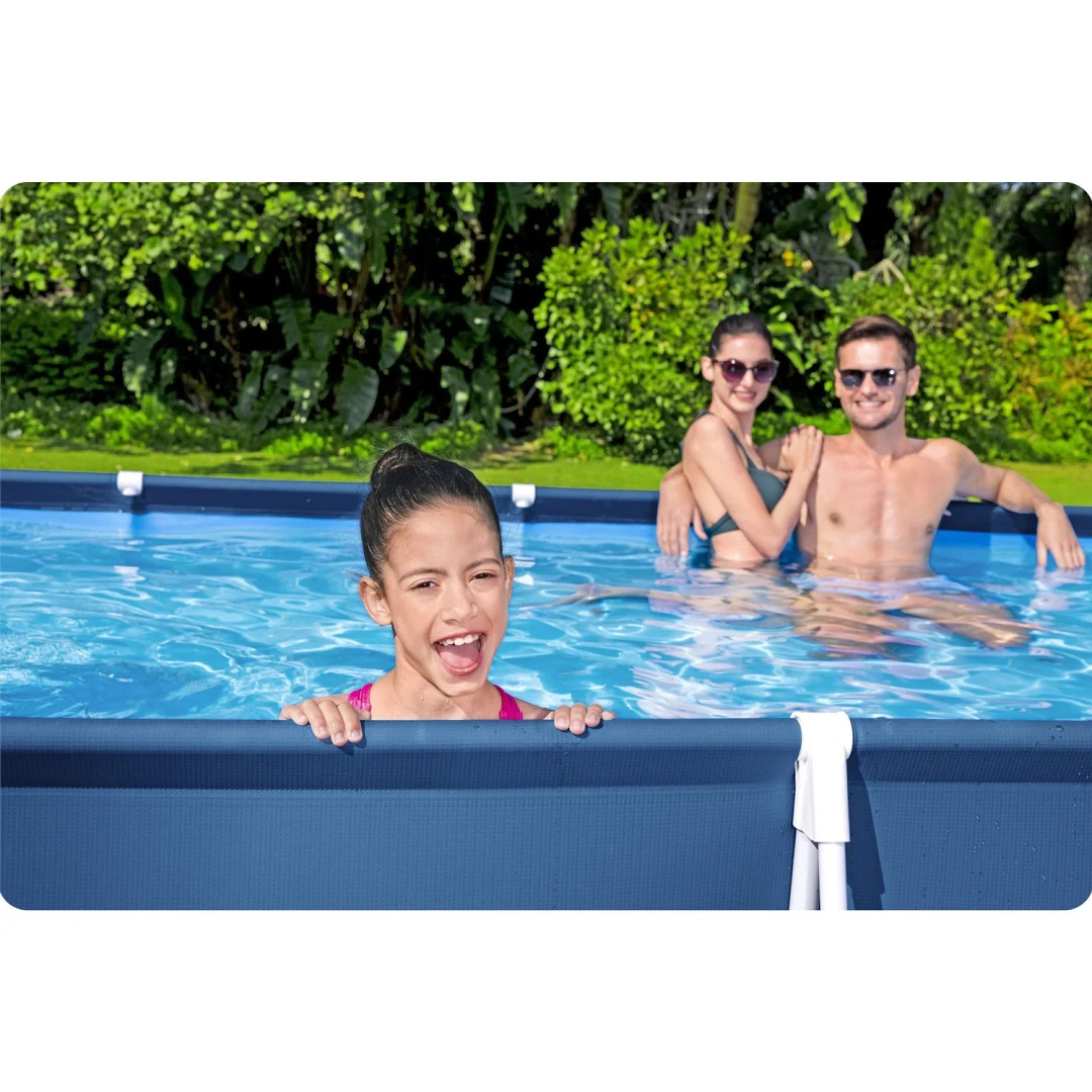 Vrtni bazen s okvirom 400 x 211 x 81 cm 4-u-1 Bestway 56405N_3