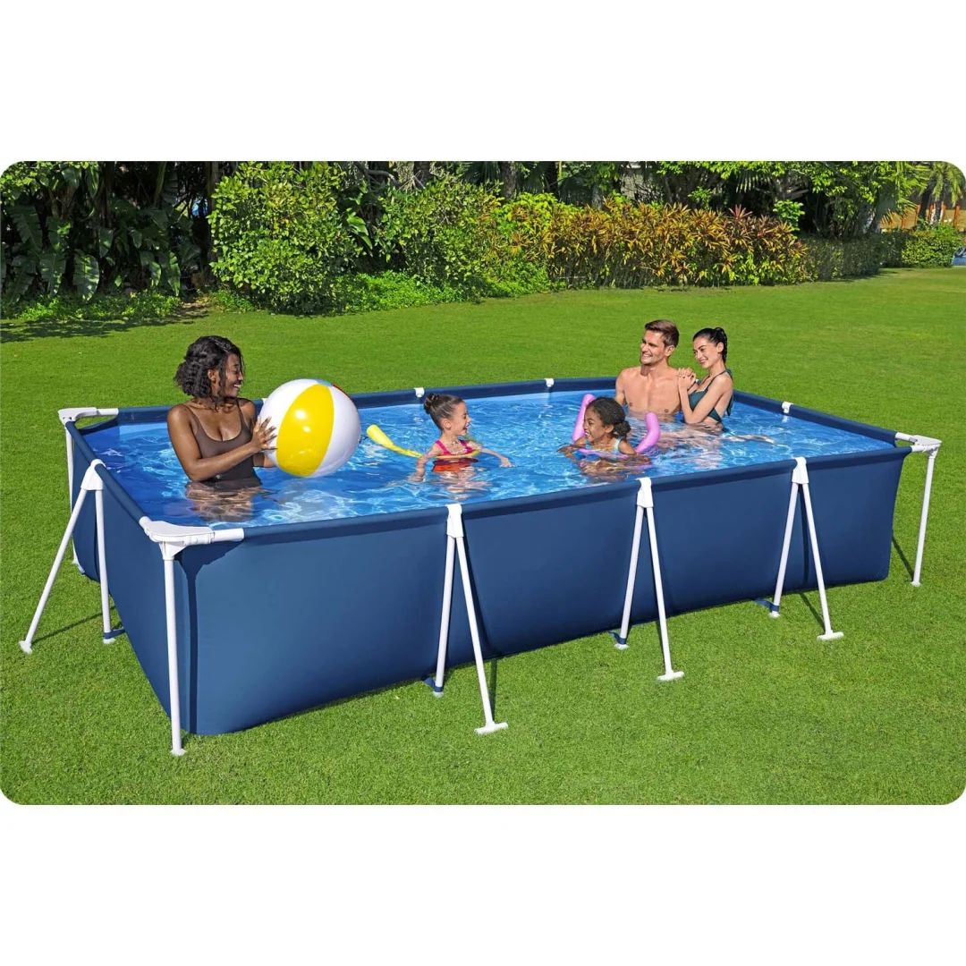 Vrtni bazen s okvirom 400 x 211 x 81 cm 4-u-1 Bestway 56405N_7