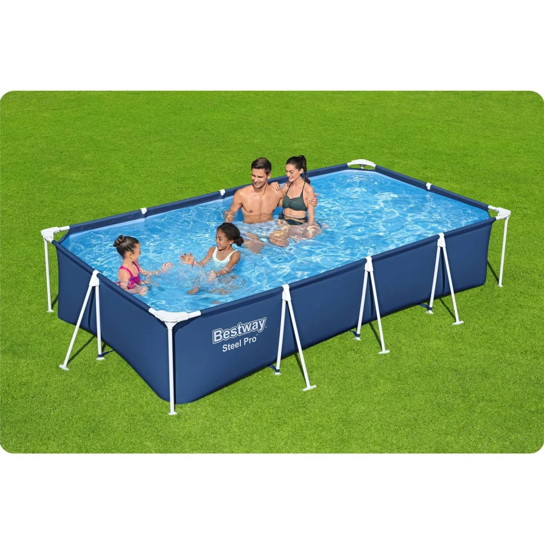 Vrtni bazen s okvirom 400 x 211 x 81 cm 4-u-1 Bestway 56405N_8