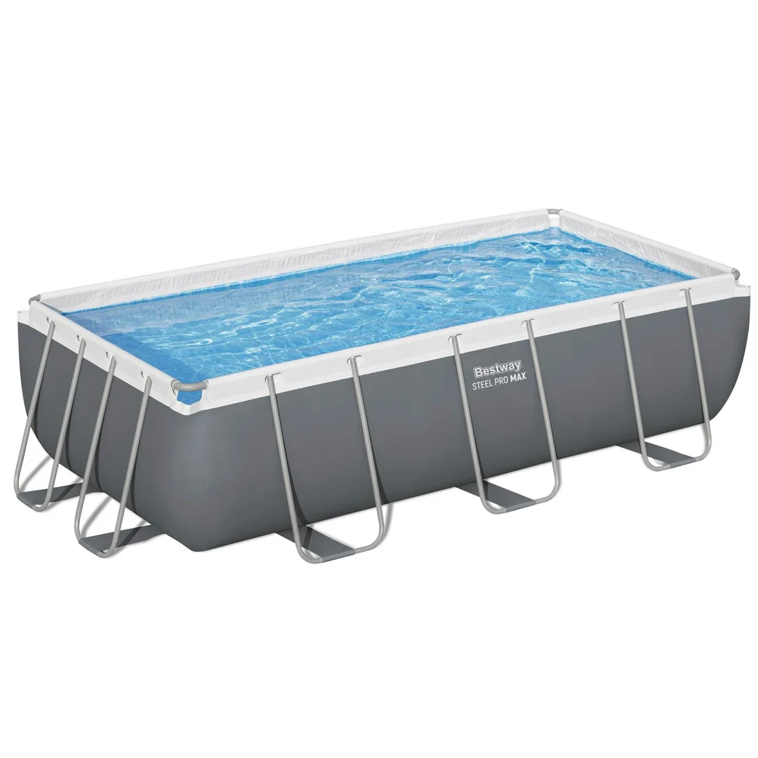 Vrtni bazen s okvirom 404 x 201 x 100 cm 11-u-1 Bestway 56442_3