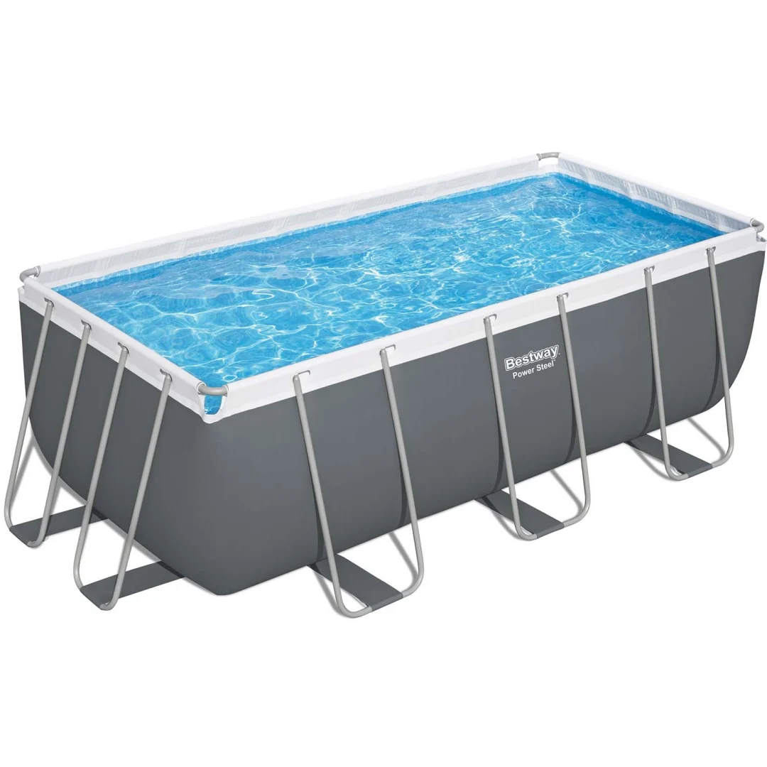 Vrtni bazen s okvirom 412 x 201 x 122 cm 10 u 1 BESTWAY 56457N_2
