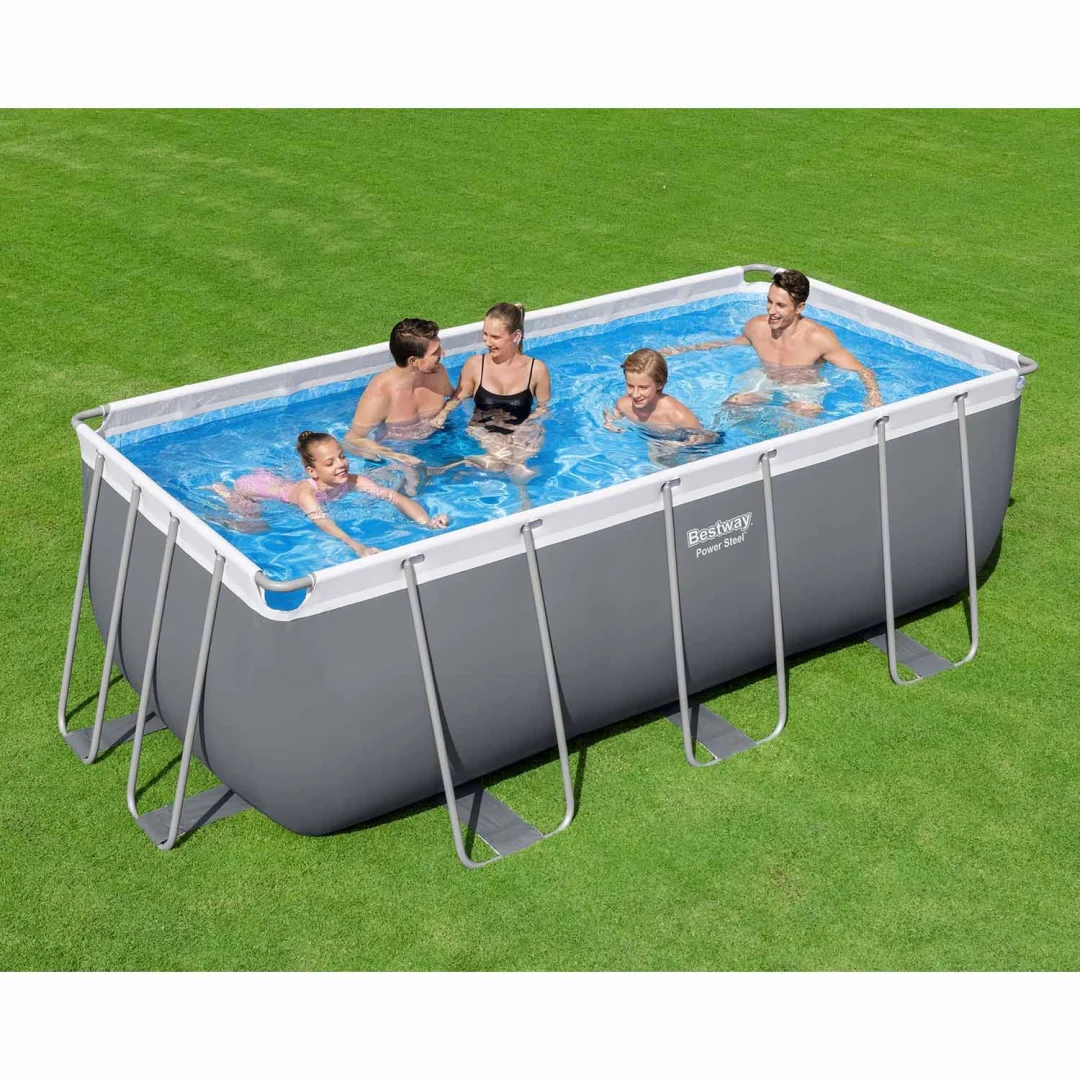 Vrtni bazen s okvirom 412 x 201 x 122 cm 10 u 1 BESTWAY 56457N_6