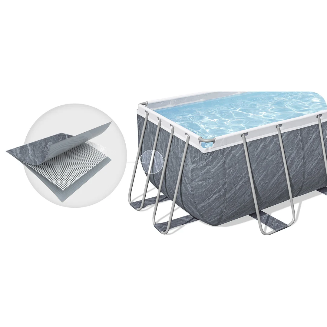 Vrtni bazen s okvirom 412 x 201 x 122 cm 17-u-1 Bestway 56722, plava_2