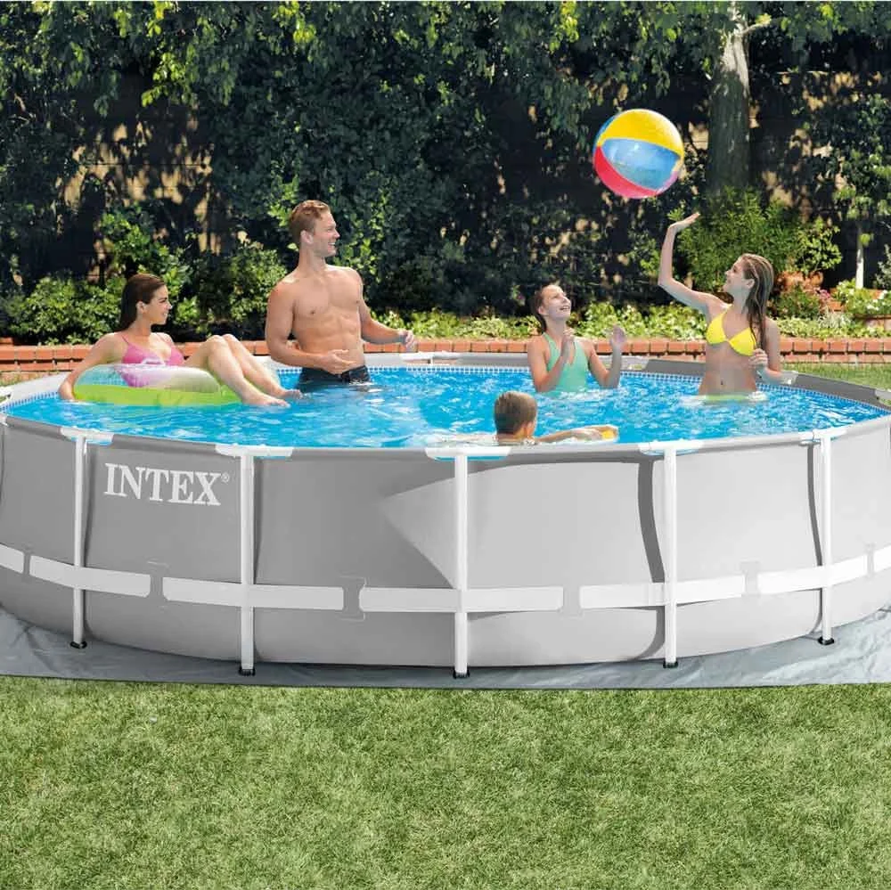 Vrtni bazen s okvirom 427 x 107 cm 12-u-1 INTEX 26720GN_2