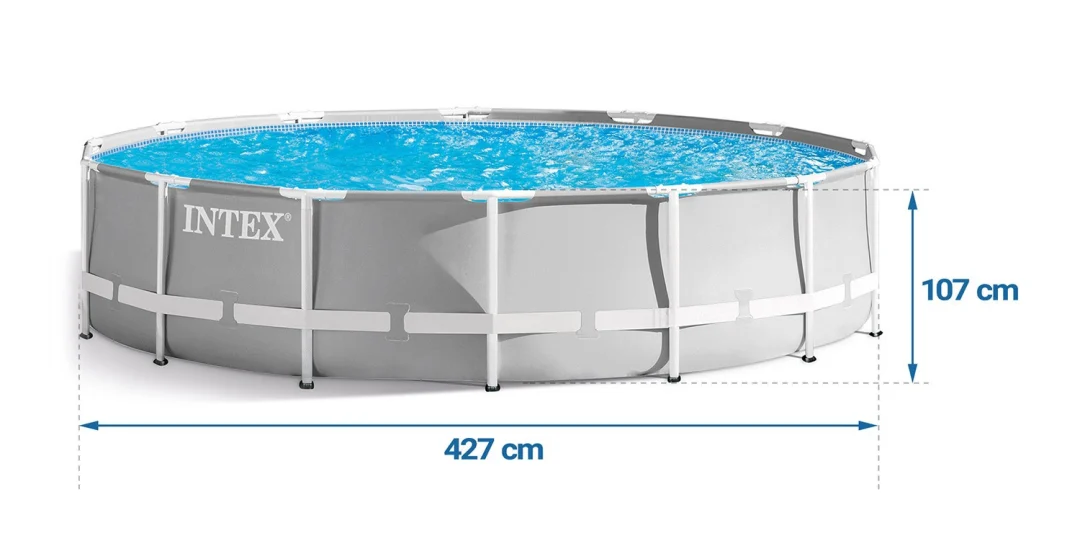 Vrtni bazen s okvirom 427 x 107 cm 12-u-1 INTEX 26720GN_3