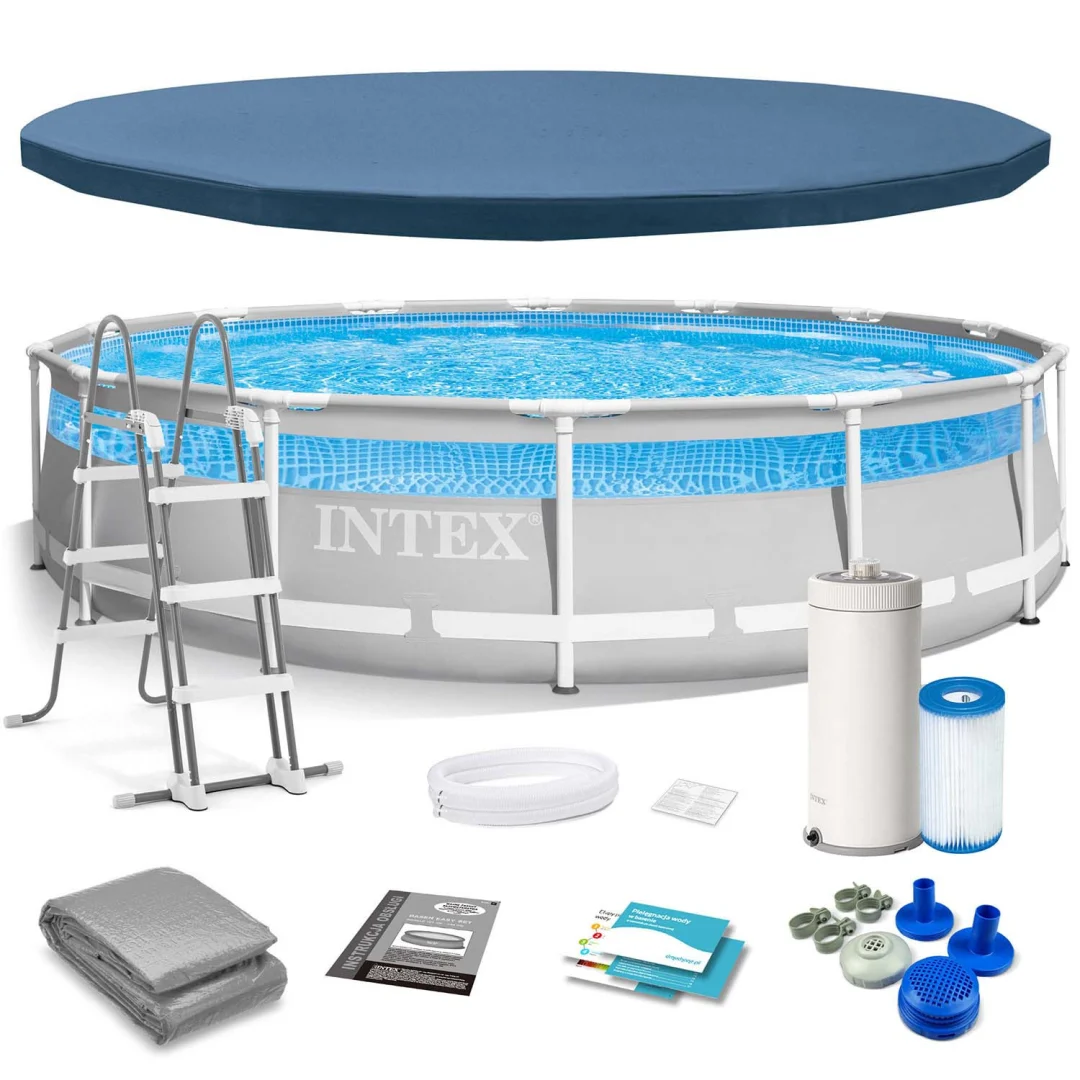 Vrtni bazen s okvirom 427 x 107 cm 12-u-1 INTEX 26722_1