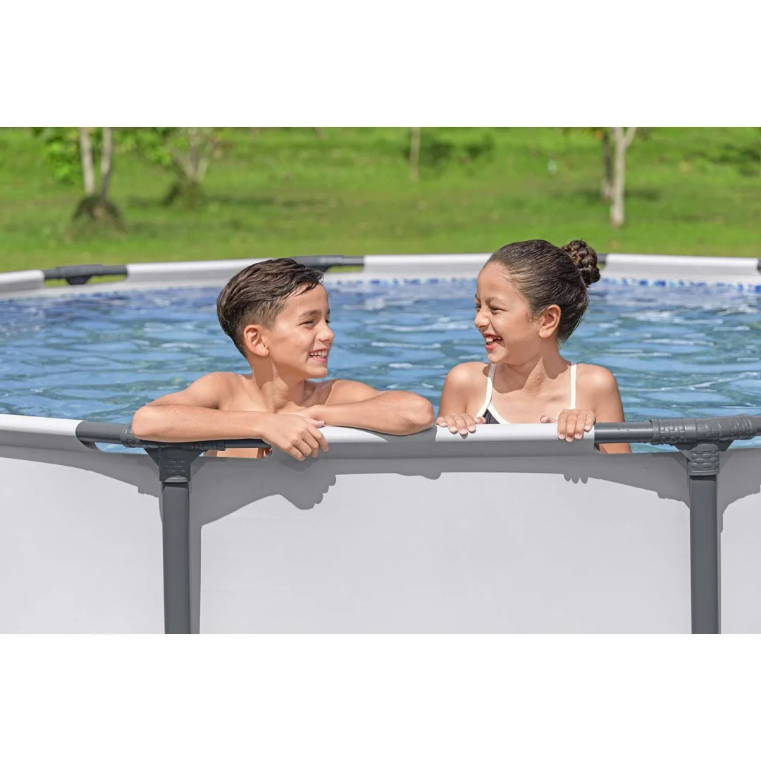 Vrtni bazen s okvirom 427 x 122 cm 12-u-1 Bestway 5612X_10