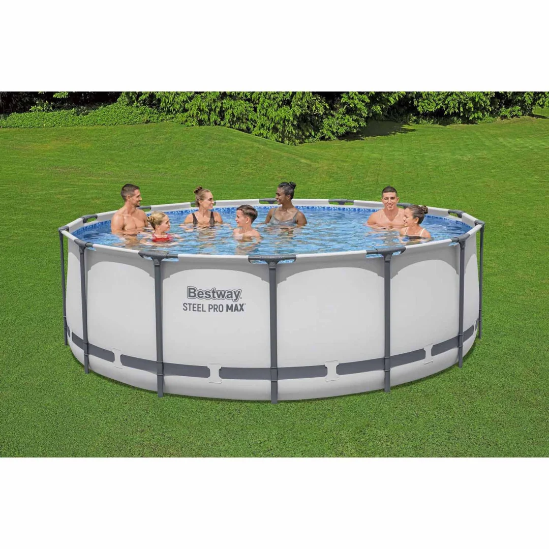 Vrtni bazen s okvirom 427 x 122 cm 12-u-1 Bestway 5612X_9