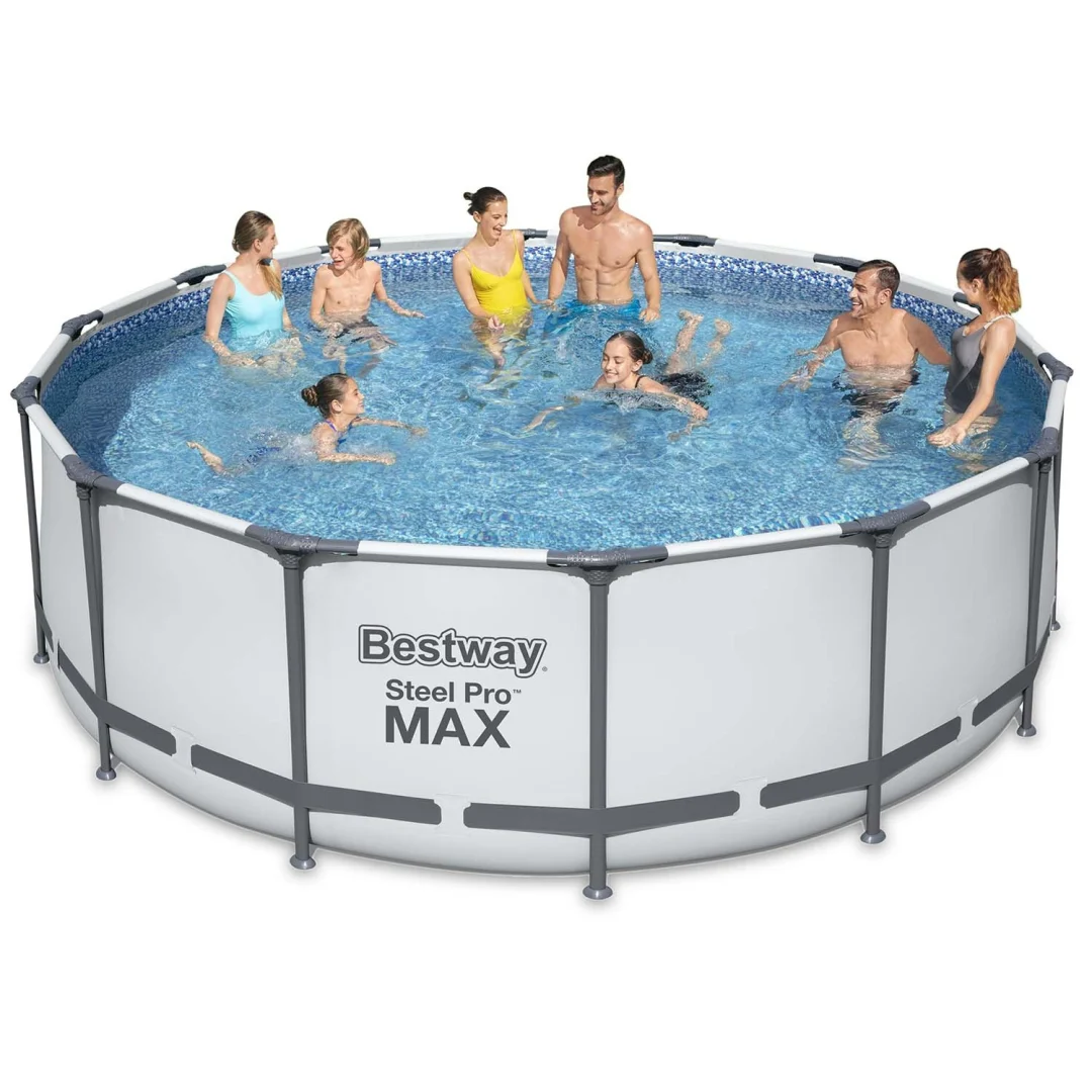 Vrtni bazen s okvirom 427 x 122 cm 19-u-1 Bestway 5612X stroj za mjehuriće BESPLATNO_5