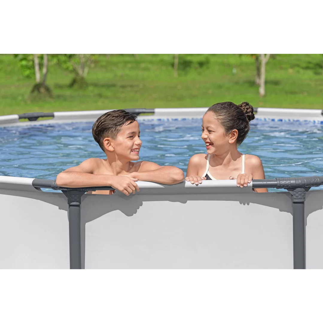 Vrtni bazen s okvirom 427 x 122 cm 19-u-1 Bestway 5612X_10
